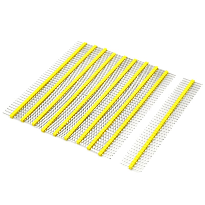 Gikfun 1 x 40 Pin 2.54mm Single Row Breakaway Male Pin Header for Arduino (Pack of 10pcs) EK1530 - Image 1